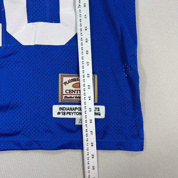 NFL Peyton Manning 18 Colts Jersey Limited Edition 2004 Players of Century Sz 48 - Picture 6 of 7